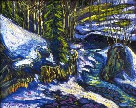 Wilderness Winter Scene Telluride