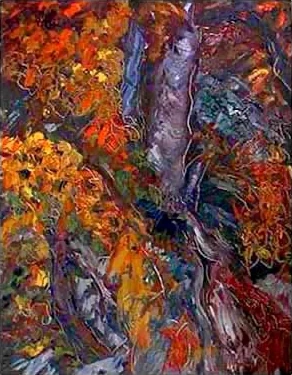 Autumn Abstract Oil