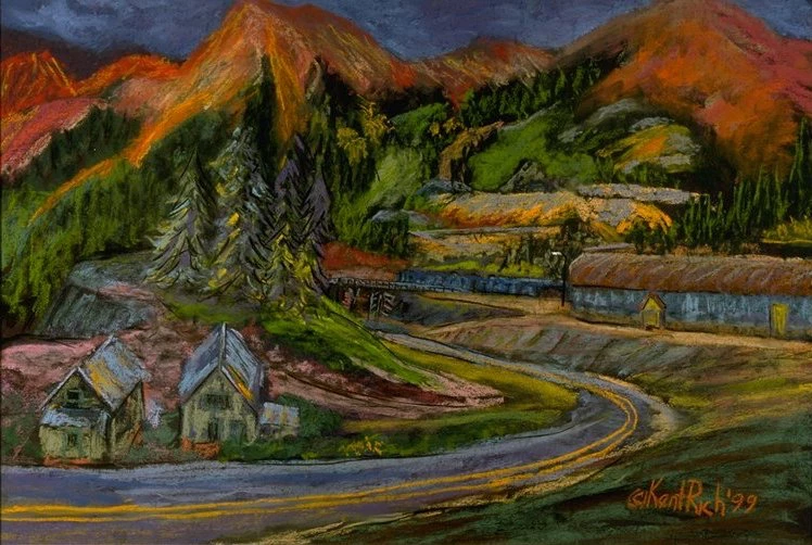 Red Mountain and the El Dorado Old Mine Colorado