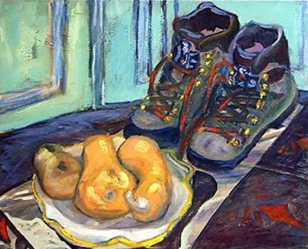 Self Portrait with Boots